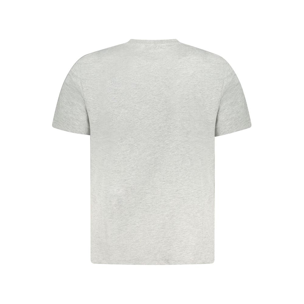 Grigio Cotton Mens T-Shirt - ventzia