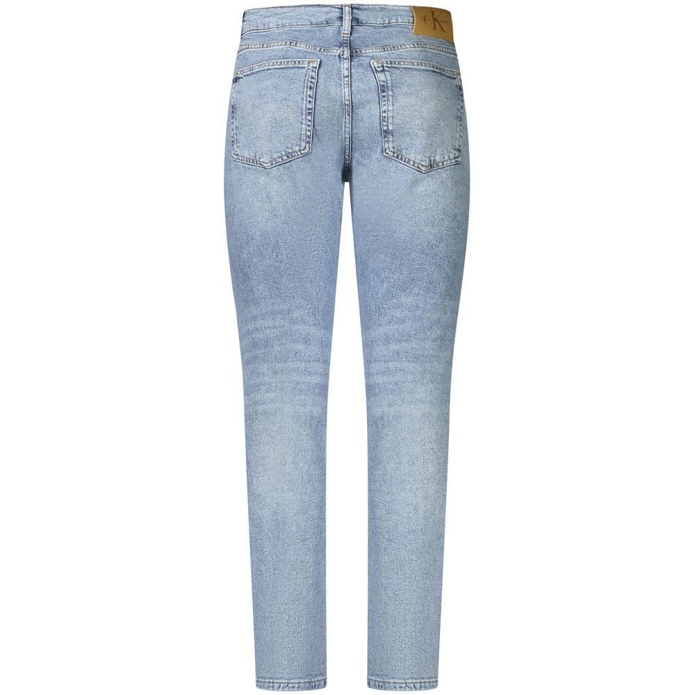 Azzurro Cotton Mens Jeans - ventzia