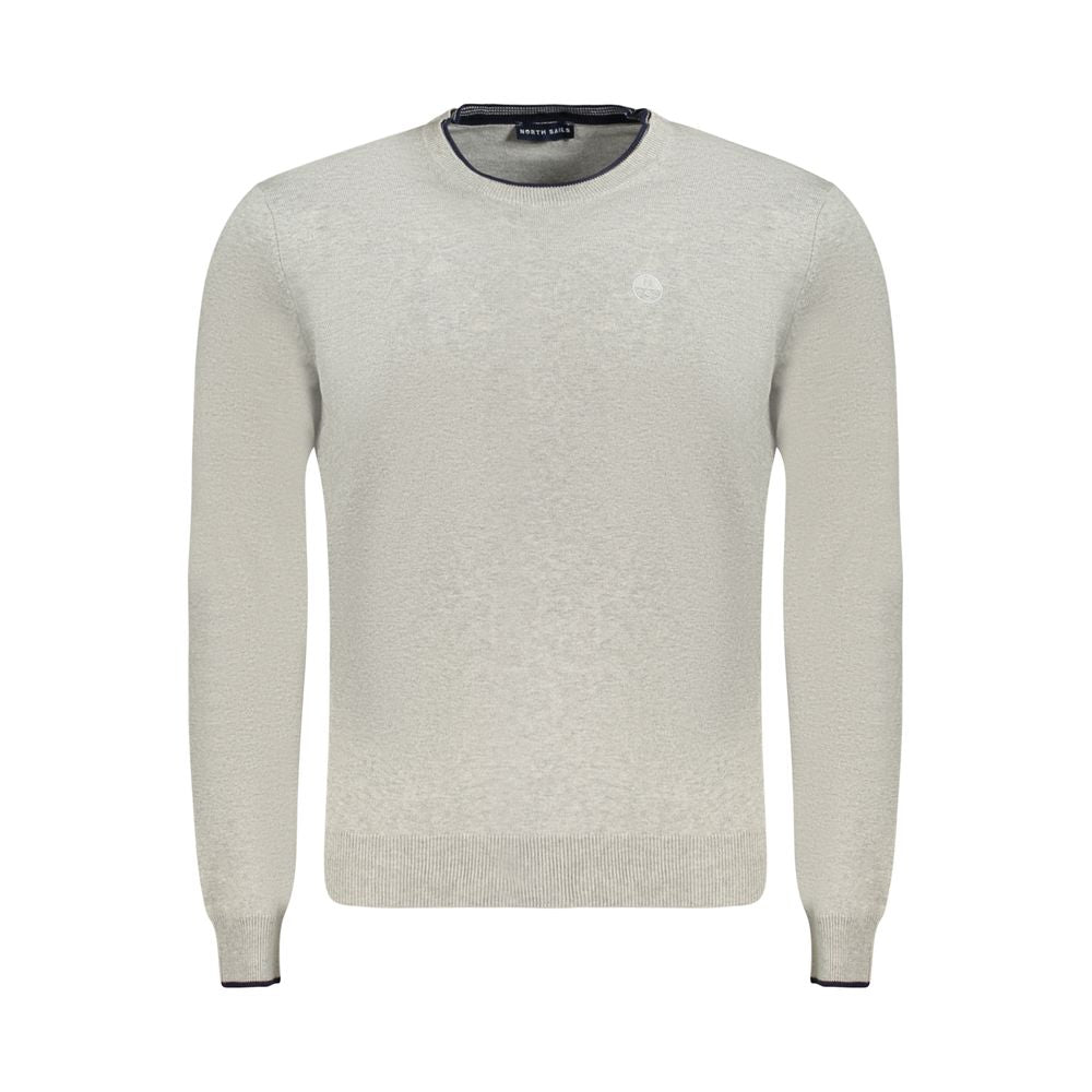 Grigio Cotton Mens Sweater - ventzia