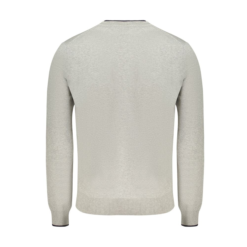 Grigio Cotton Mens Sweater - ventzia