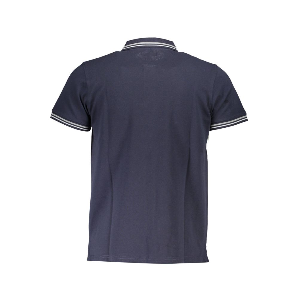 Blu Cotton Men Polo - ventzia