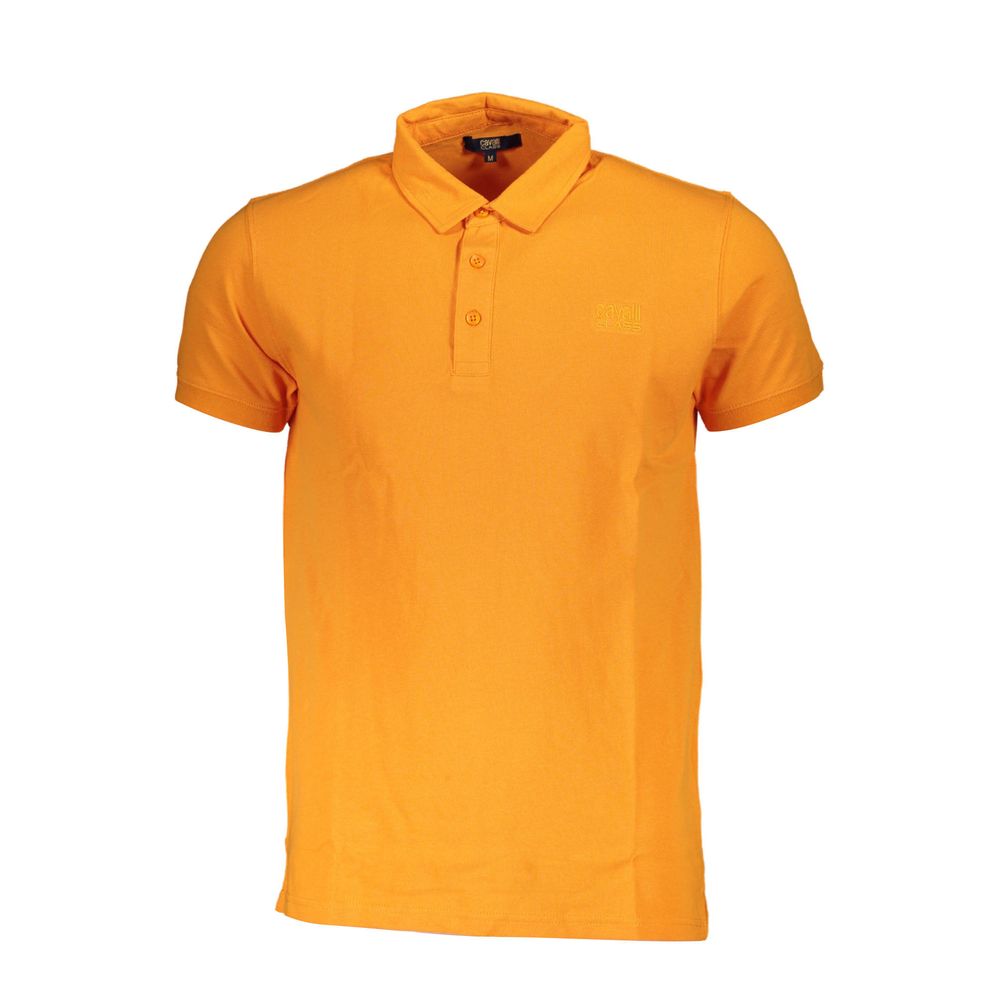 Arancione Cotton Men Polo - ventzia