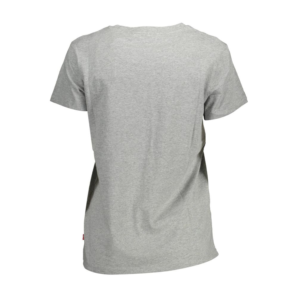 Gray Cotton T-Shirt