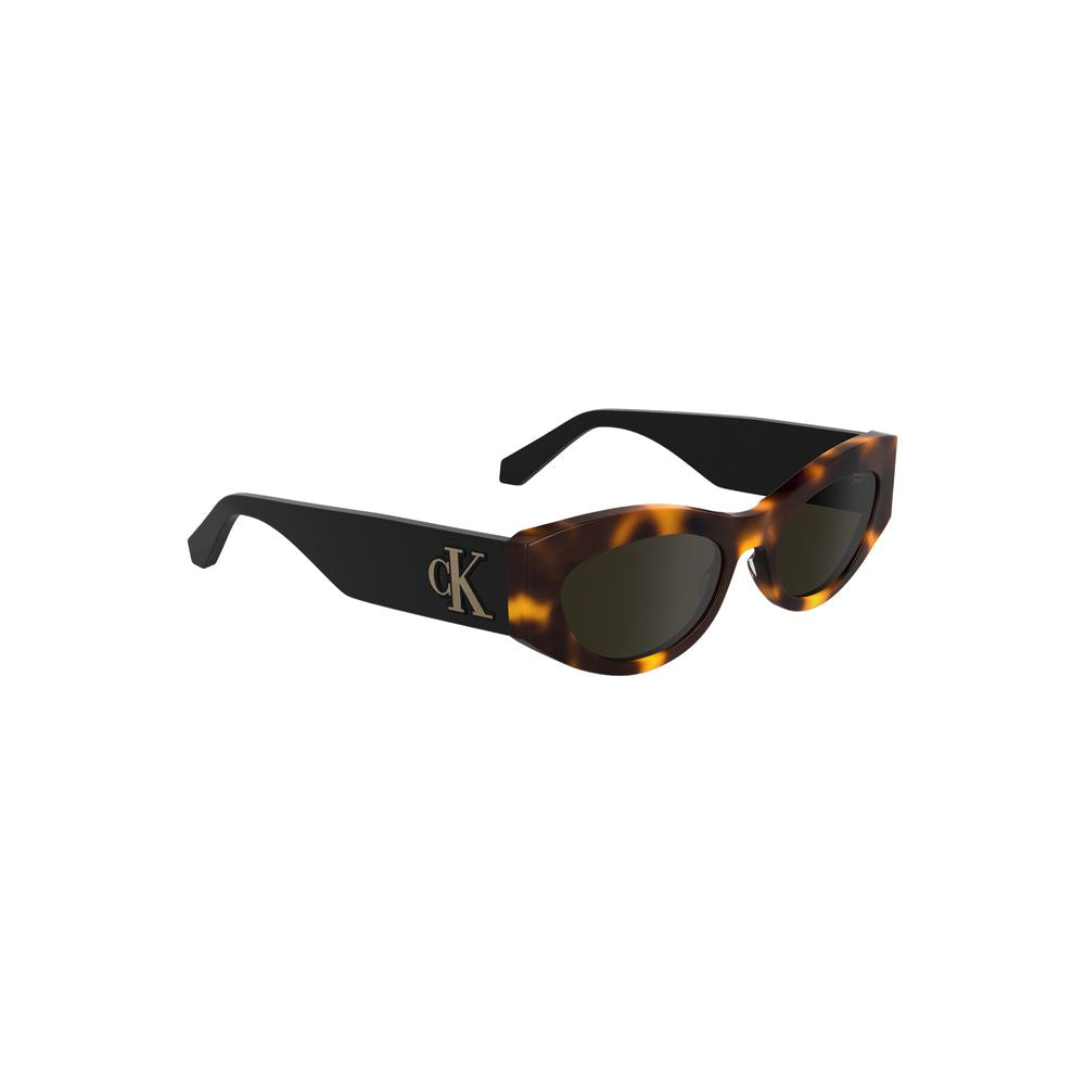 Brown Acetate Women's Sunglass