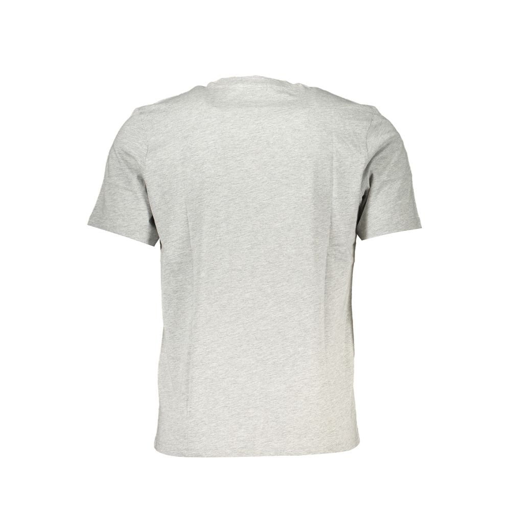 Gray Cotton T-Shirt - ventzia