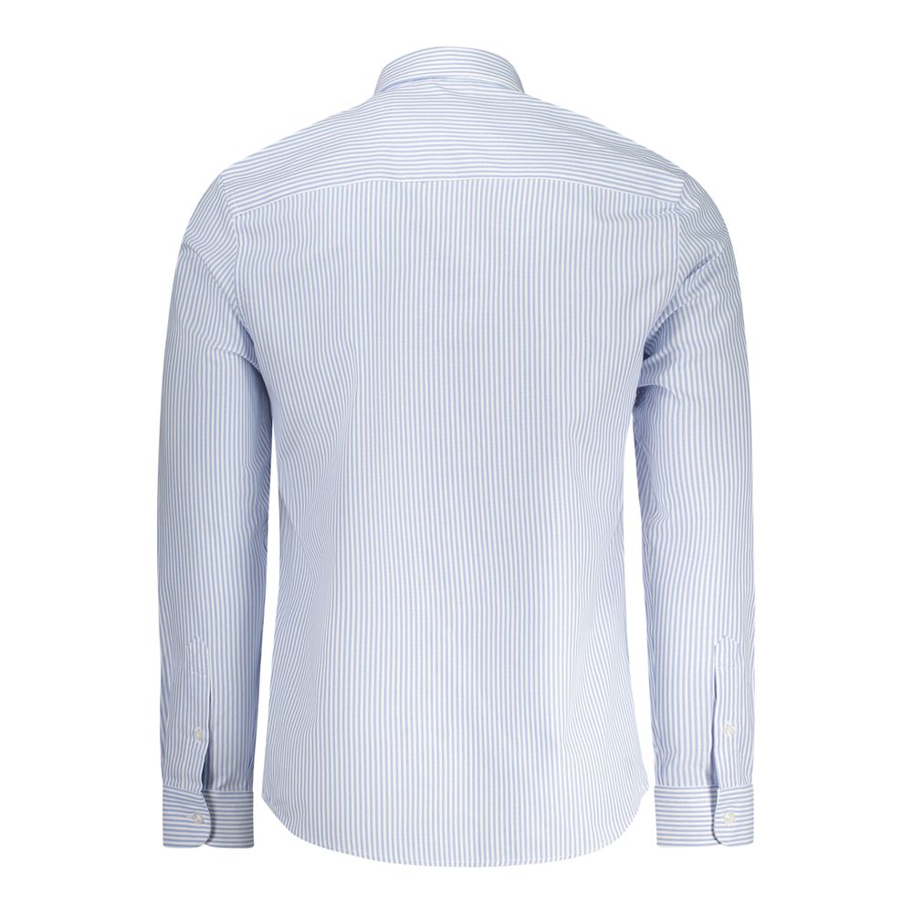 Azzurro Cotton Men Shirt - ventzia