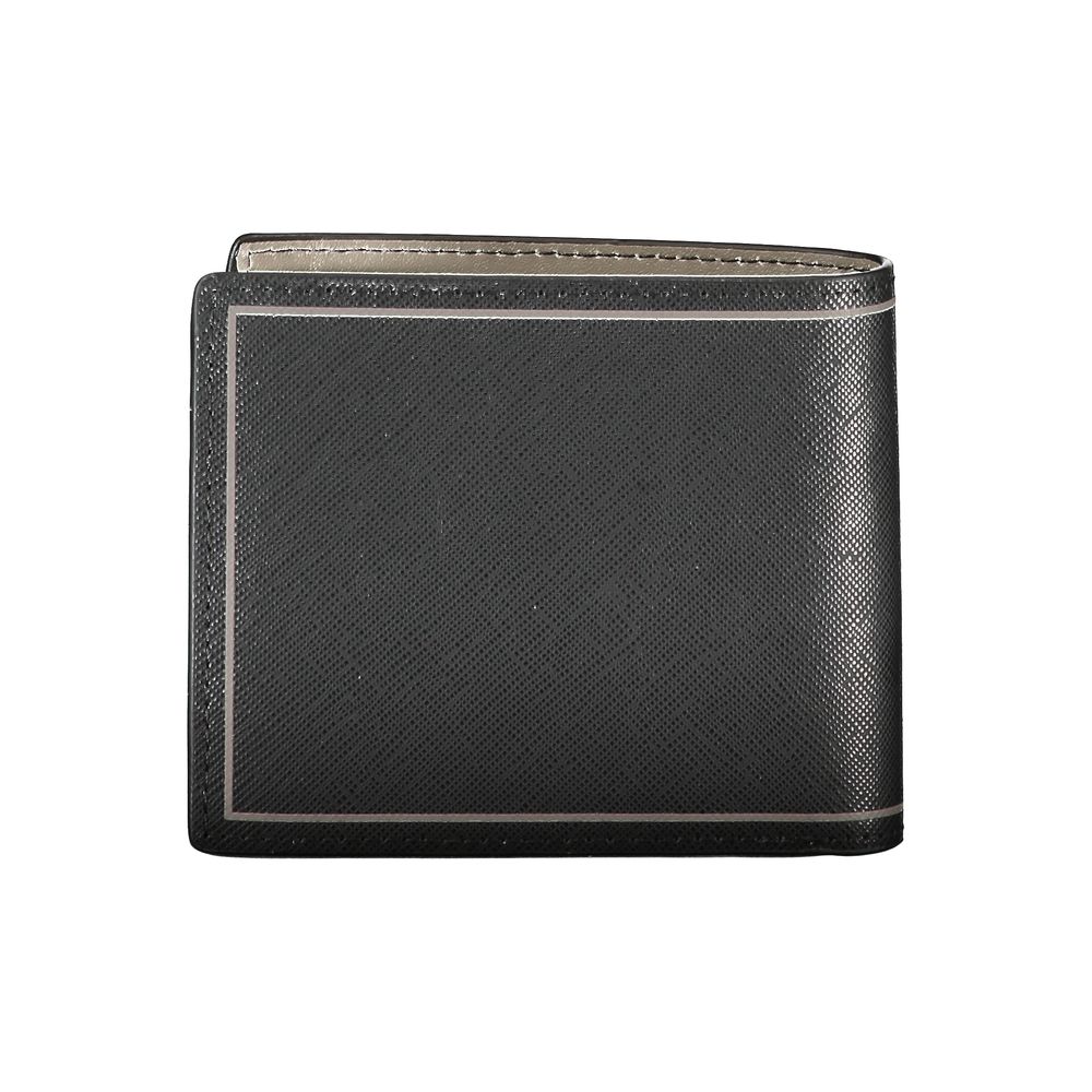 Black Leather Wallet - ventzia