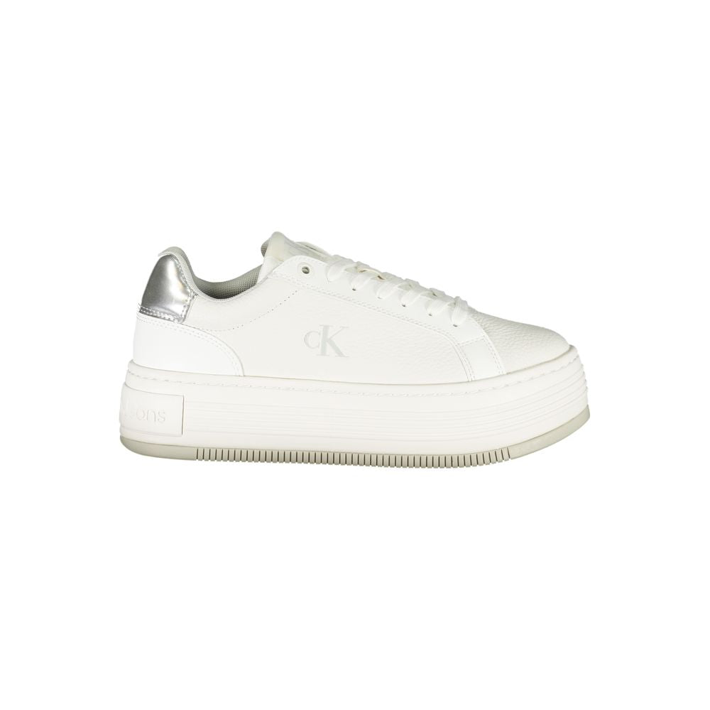 Bianco Leather Women Sneaker - ventzia
