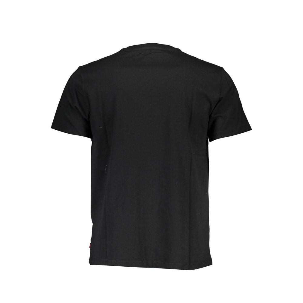 Black Cotton T-Shirt