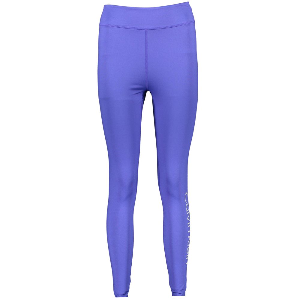 Blu Poliestere Woman Legging - ventzia