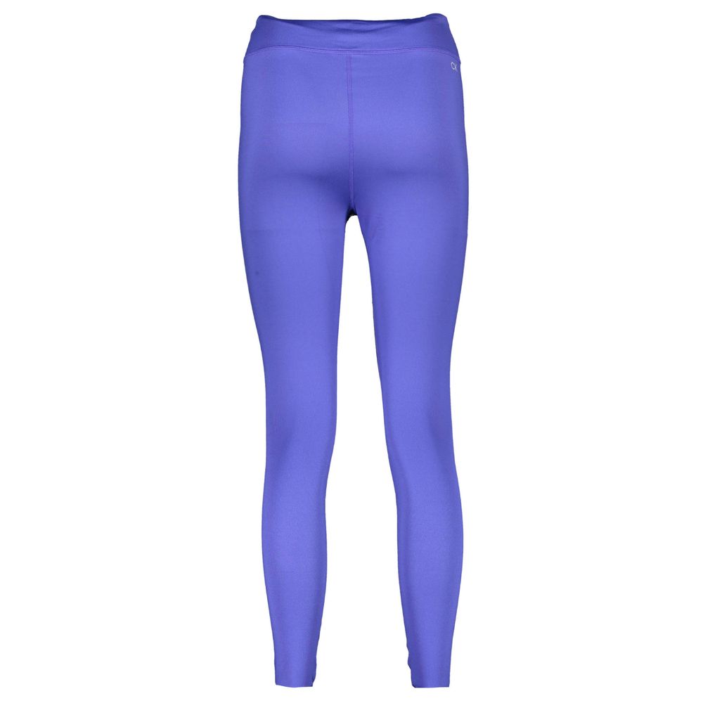 Blu Poliestere Woman Legging - ventzia