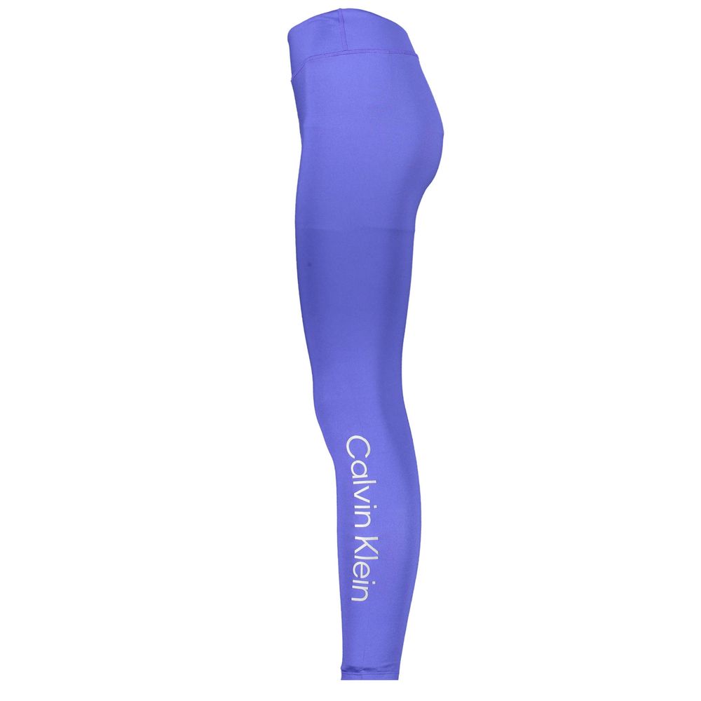 Blu Poliestere Woman Legging - ventzia