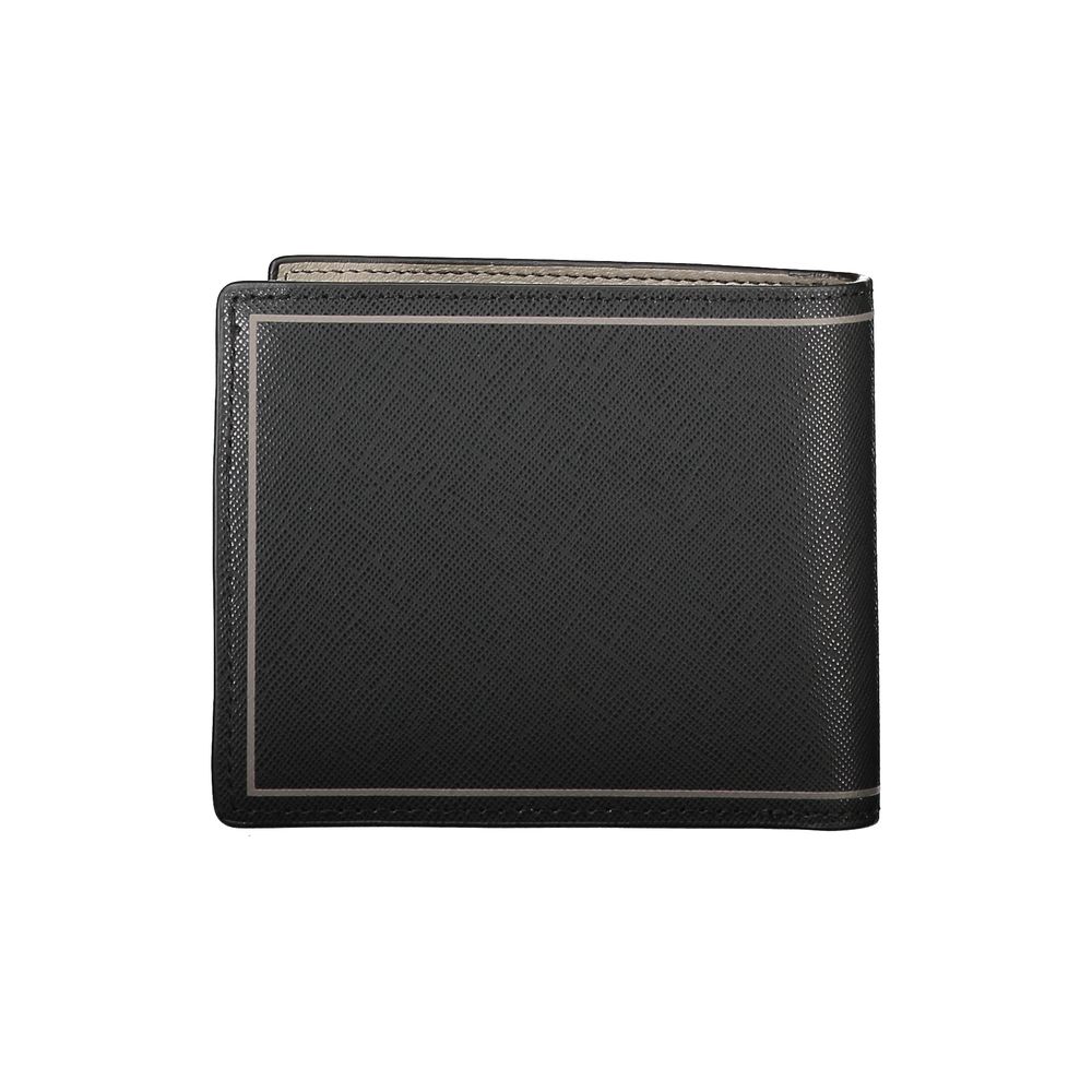 Black Leather Wallet - ventzia