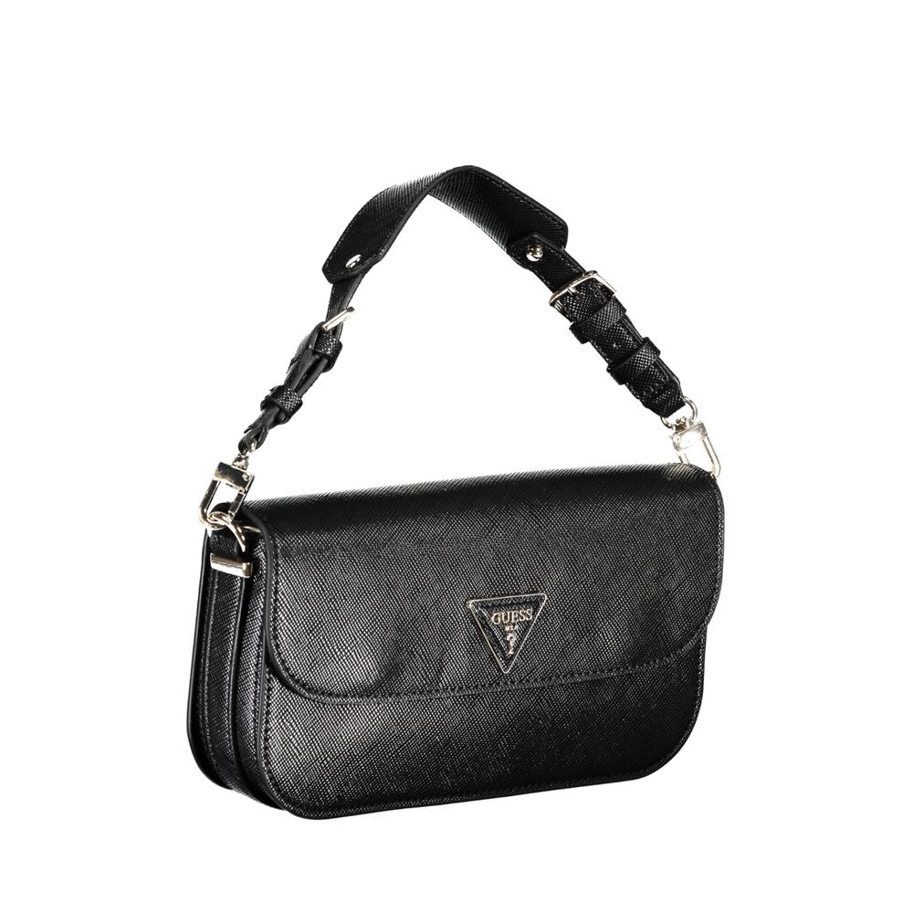 Black Polyethylene Handbag - ventzia