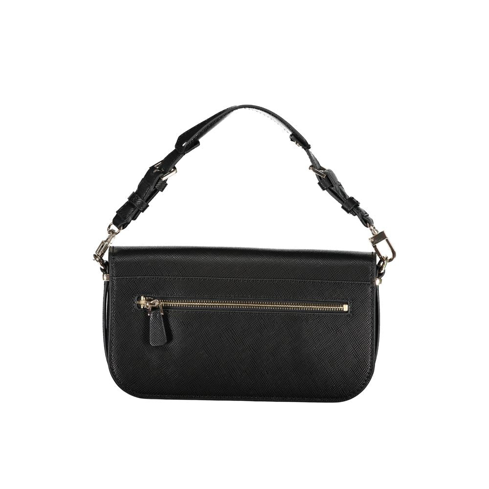 Black Polyethylene Handbag - ventzia
