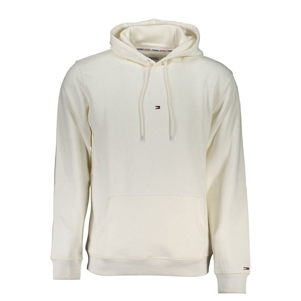 White Cotton Men Sweater - ventzia