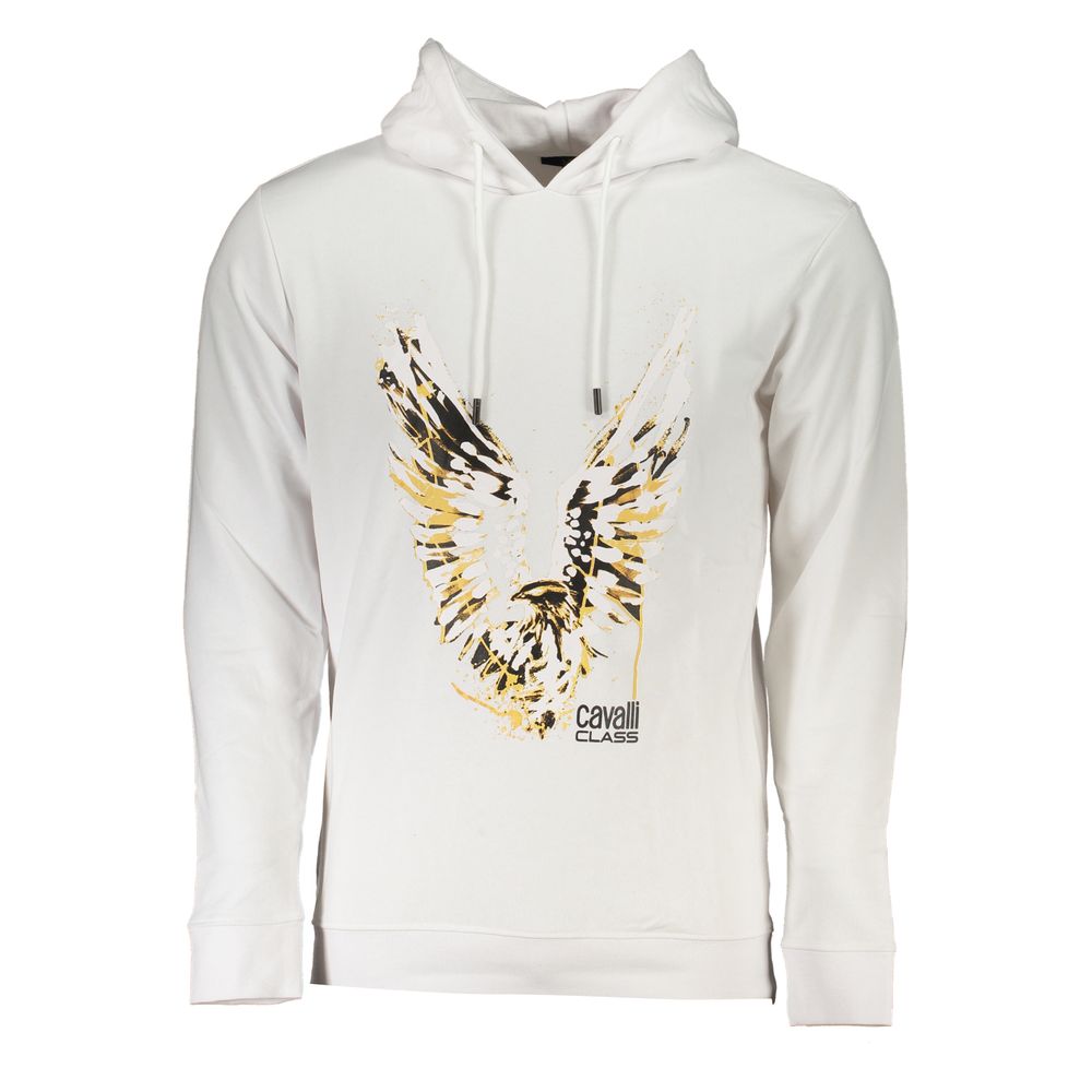 White Cotton Men Sweater - ventzia
