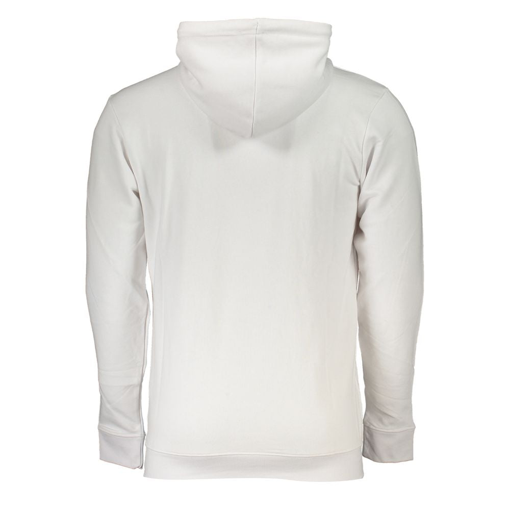 White Cotton Men Sweater - ventzia