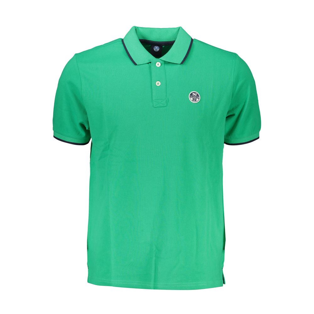 Verde Cotton Men Polo Shirt - ventzia