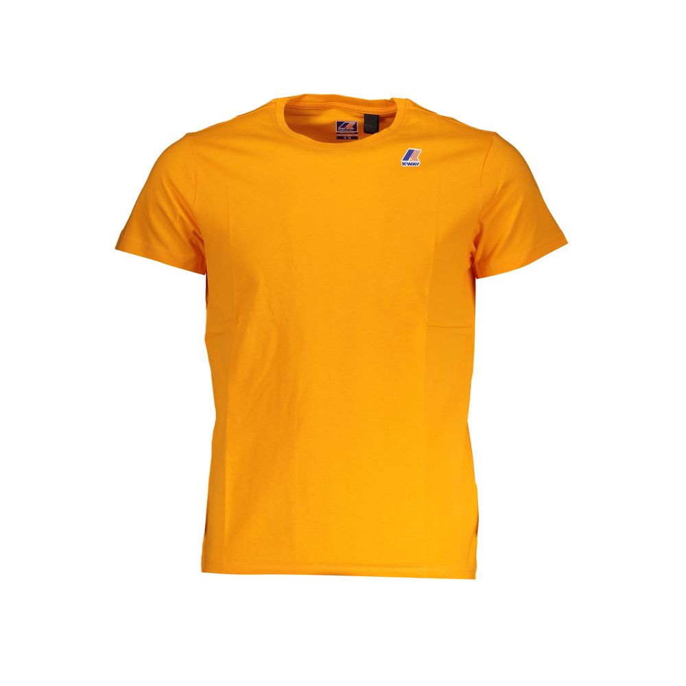 Orange Cotton T-Shirt - ventzia