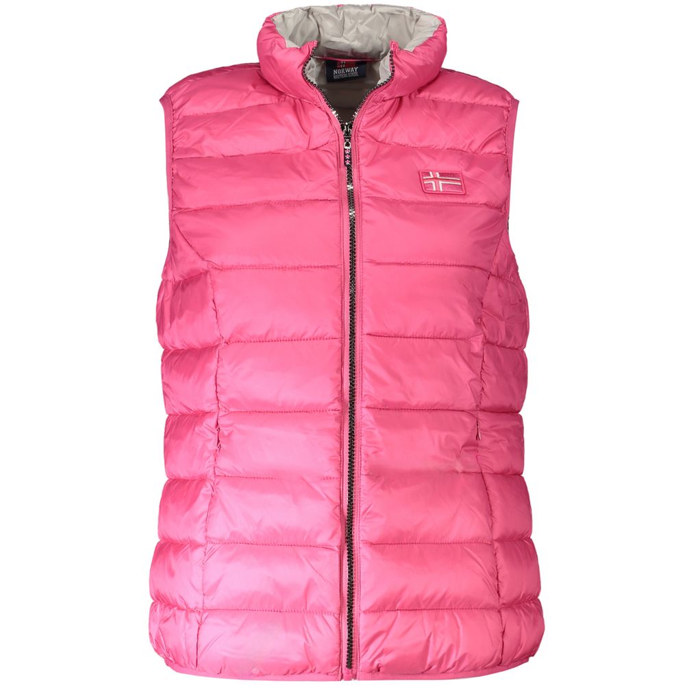 Rosa Poliammide Woman Vest - ventzia