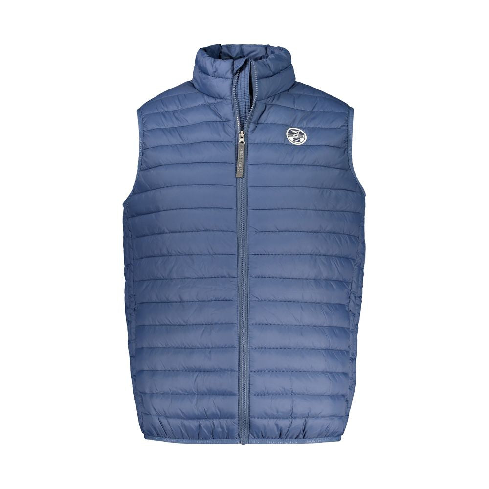 Blue Polyamide Men's Vest - ventzia