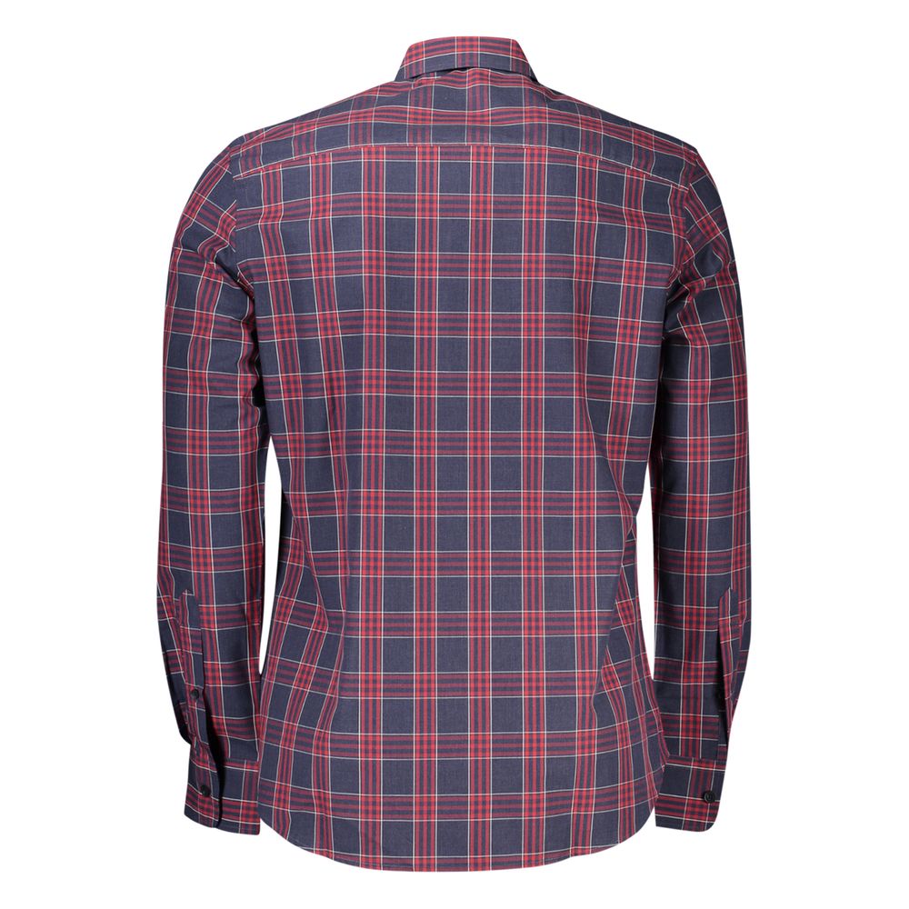 Blue Cotton Men's Shirt - ventzia