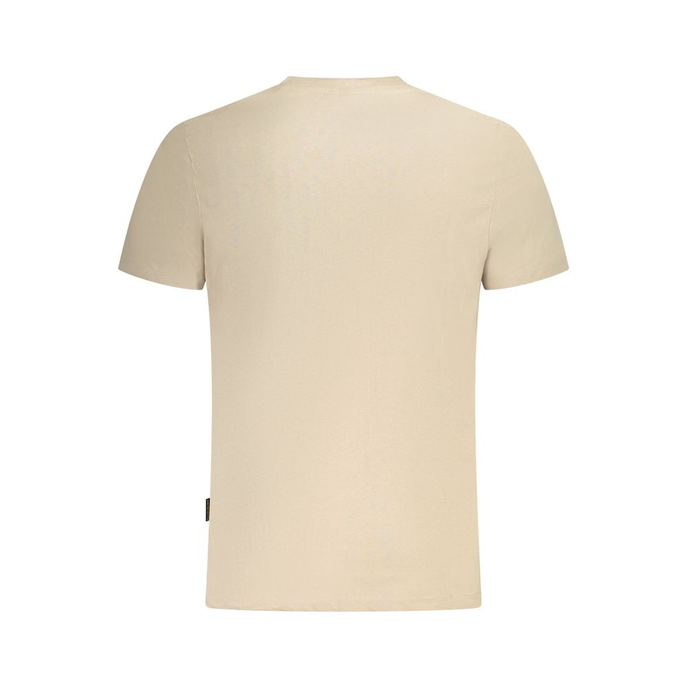 Beige Cotton T-Shirt