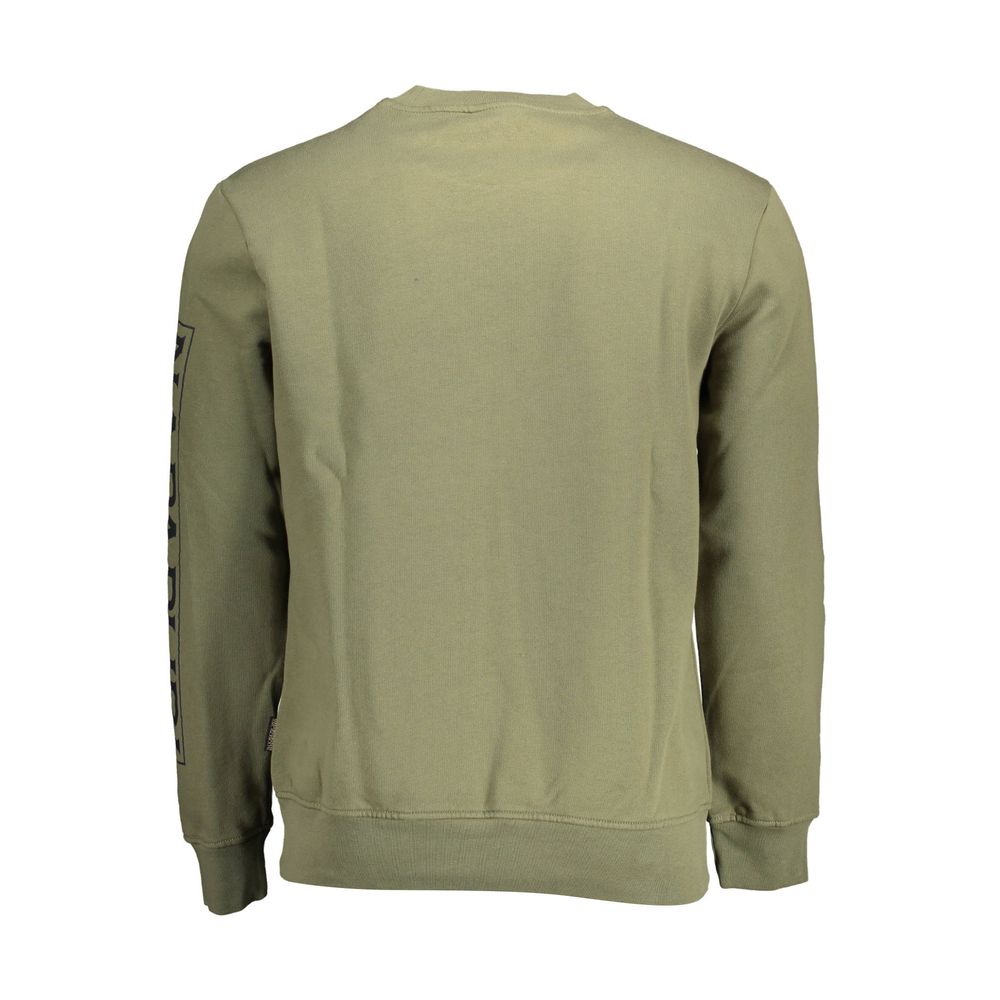 Green Cotton Sweatshirt