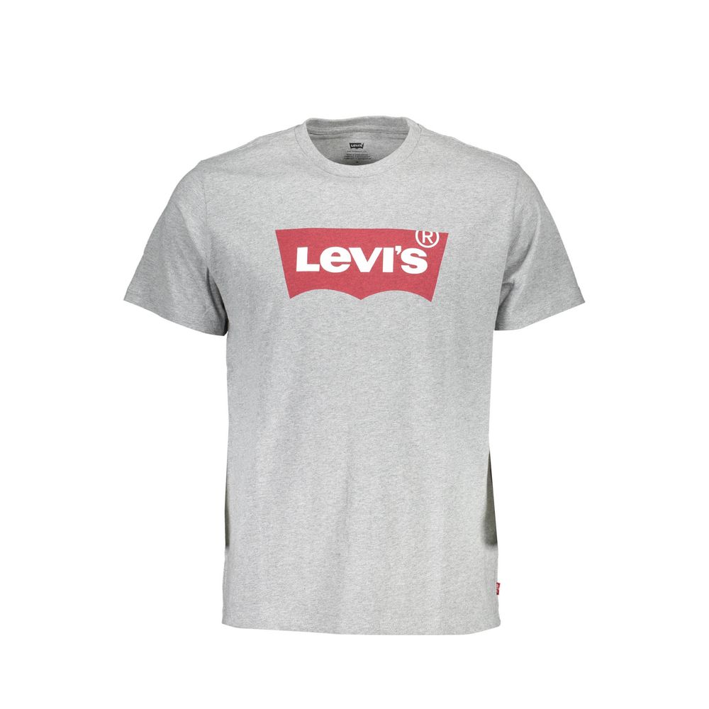 Gray Cotton T-Shirt