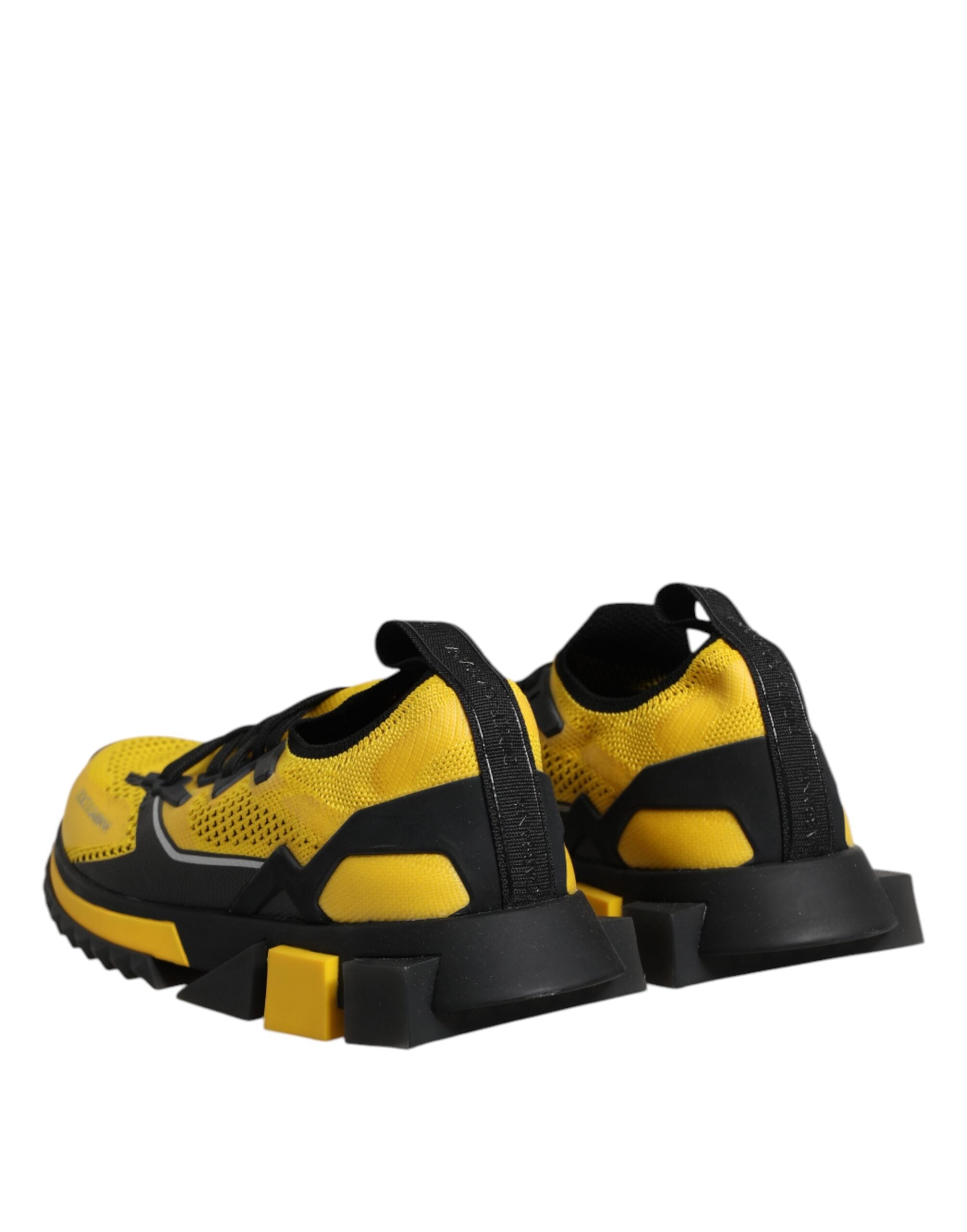 Yellow SORRENTO Sport Stretch Sneakers Shoes - ventzia