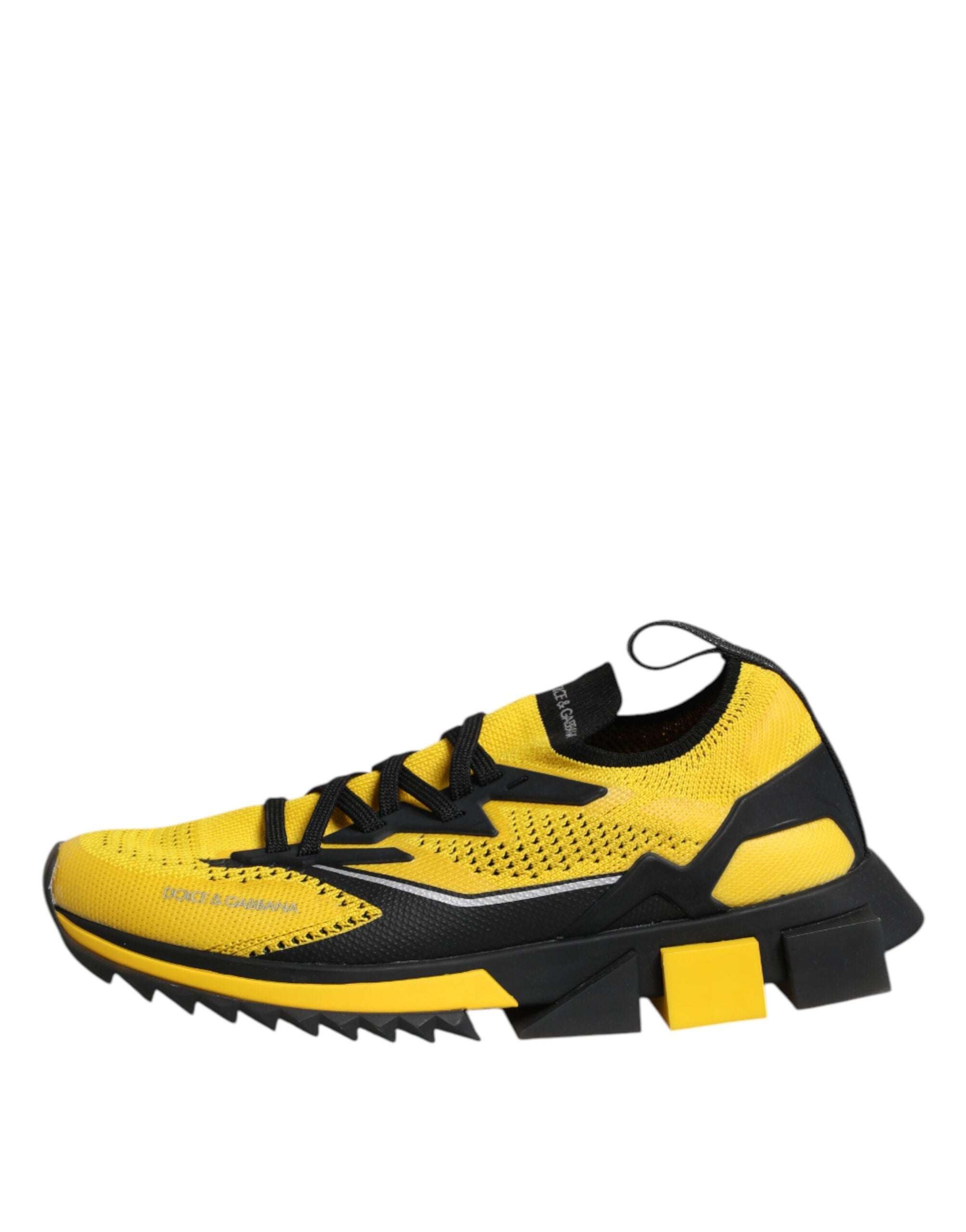Yellow SORRENTO Sport Stretch Sneakers Shoes - ventzia