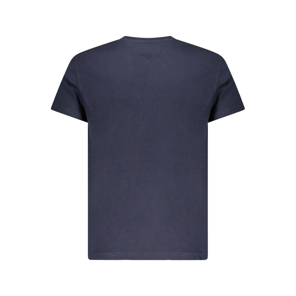 Blue Cotton Men T-Shirt - ventzia