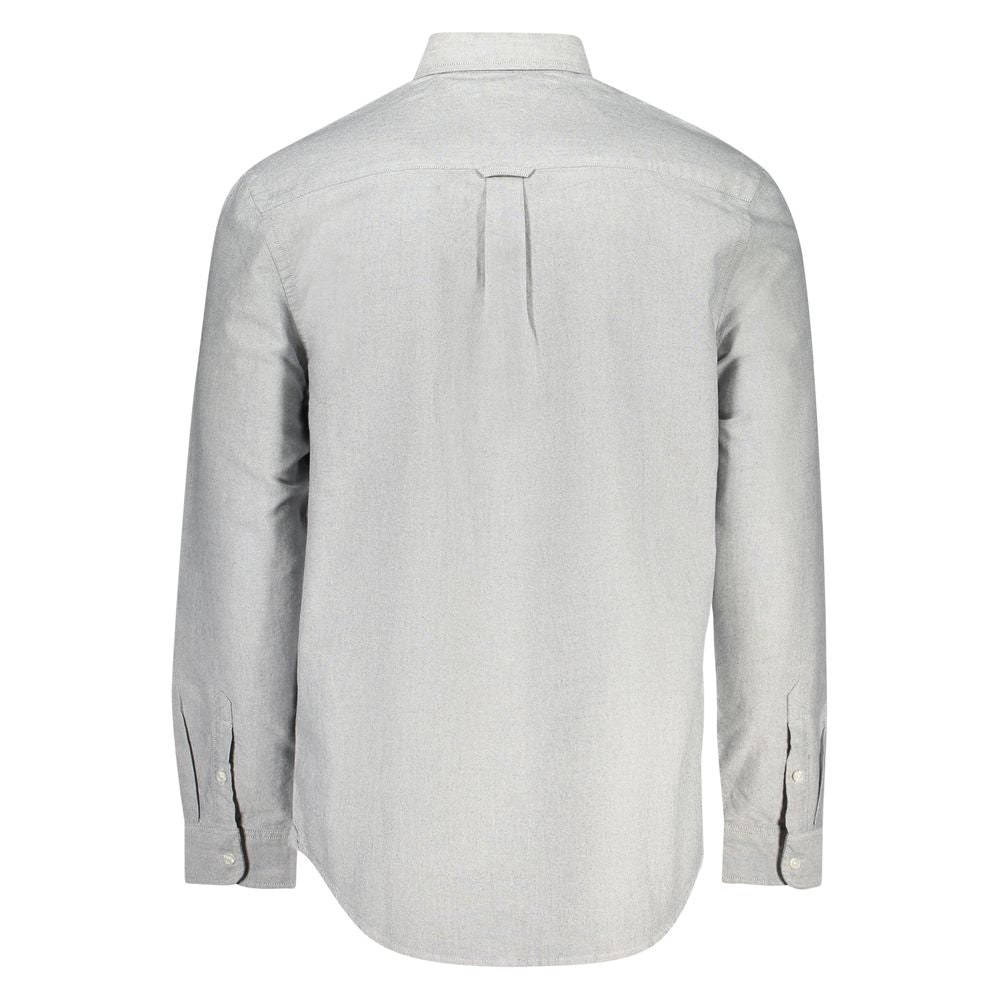 Grigio Cotton Men Shirt - ventzia
