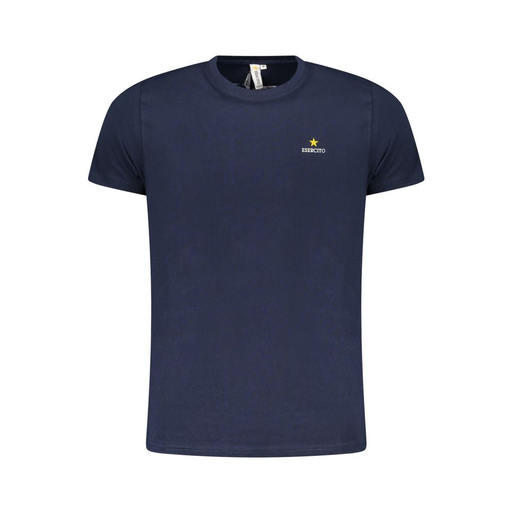 Blu Cotton Men's T-Shirt - ventzia