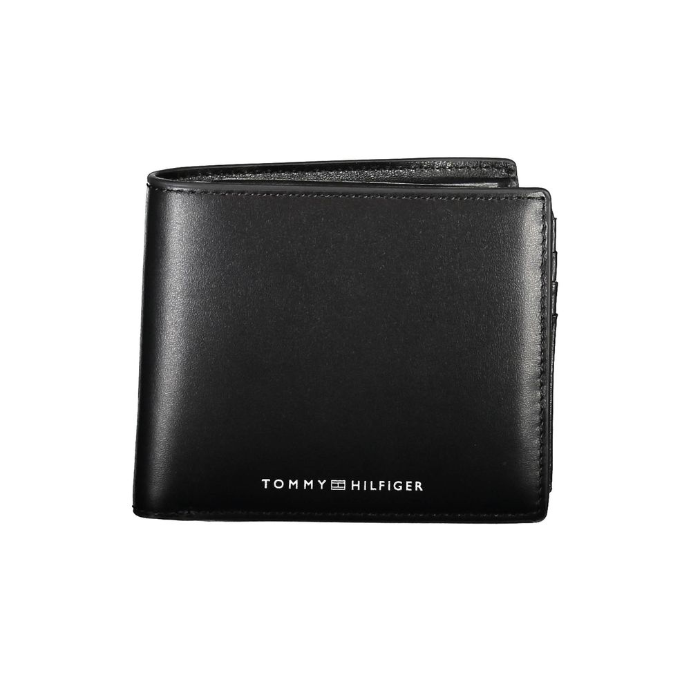 Black Leather Wallet - ventzia