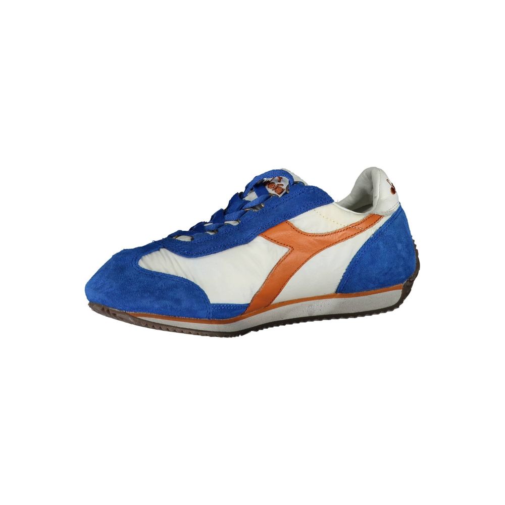 Blue Fabric Sneaker - ventzia