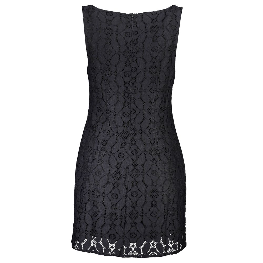 Black Polyester Women Dress - ventzia