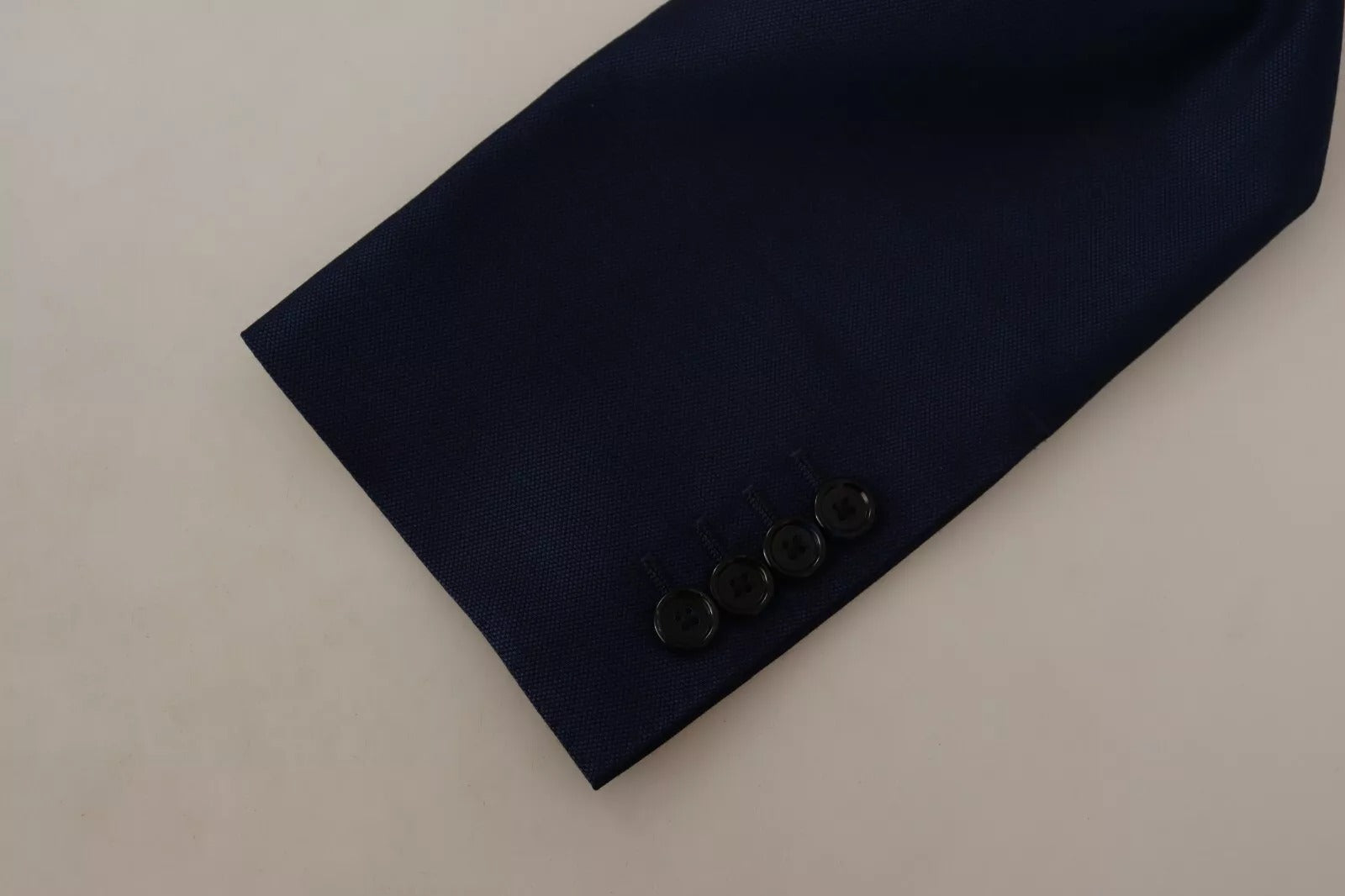 Blue MARTINI Wool Slim Fit Coat Blazer - ventzia