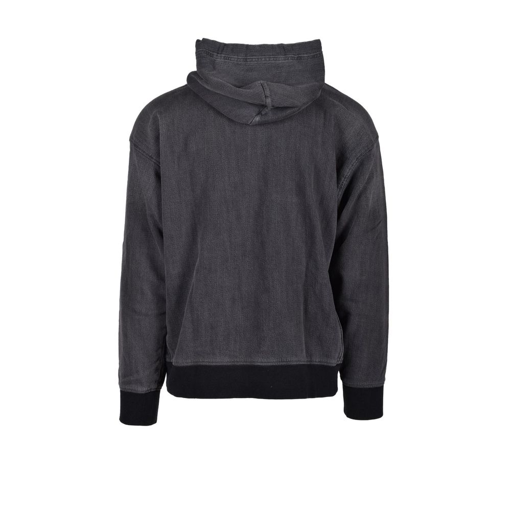 Gray Cotton Hoody