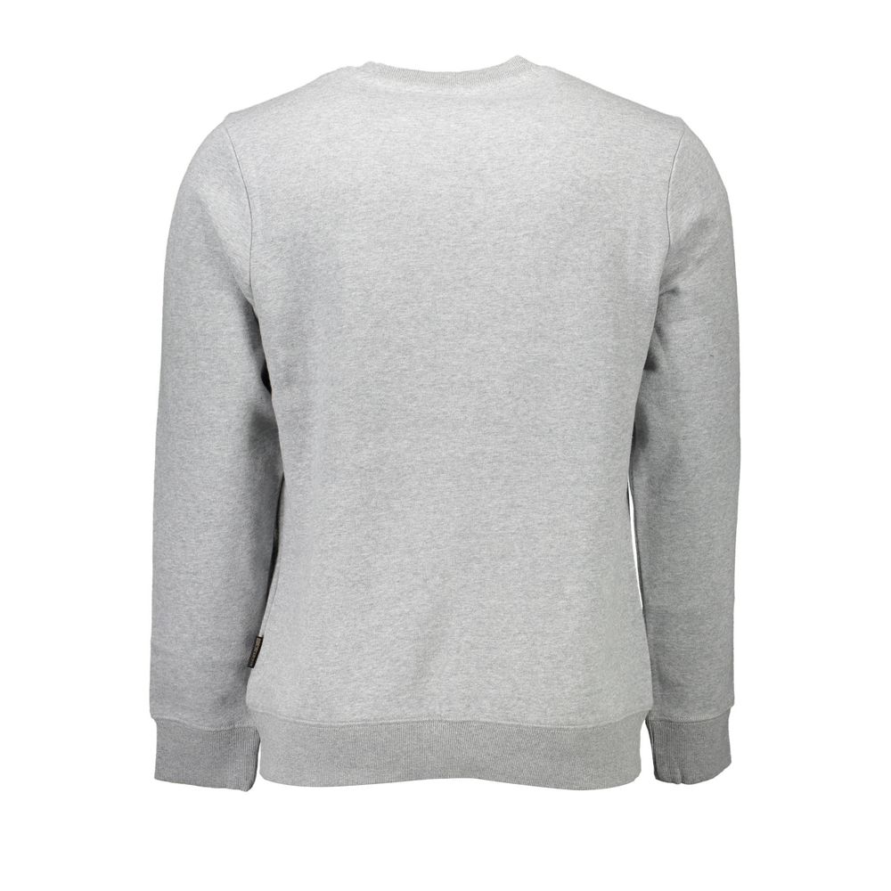 Gray Cotton Men Sweater - ventzia