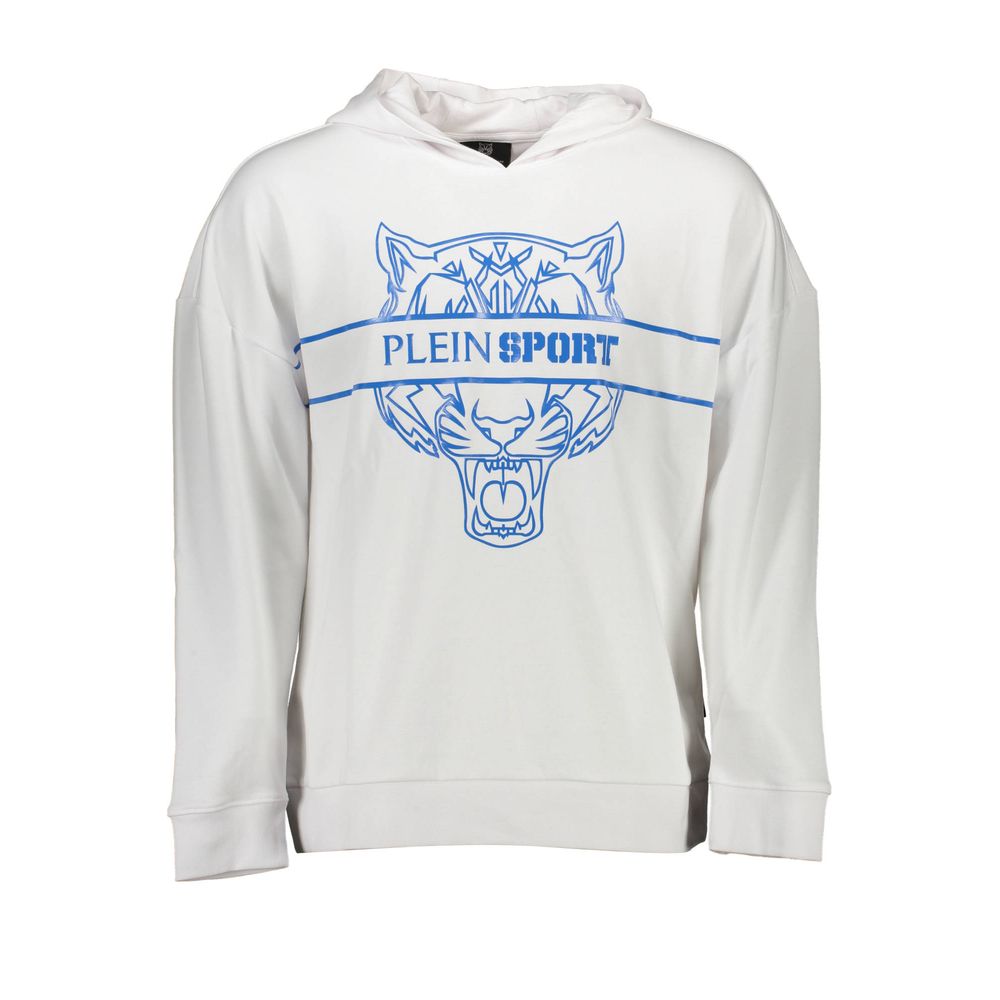 White Cotton Men Sweater - ventzia