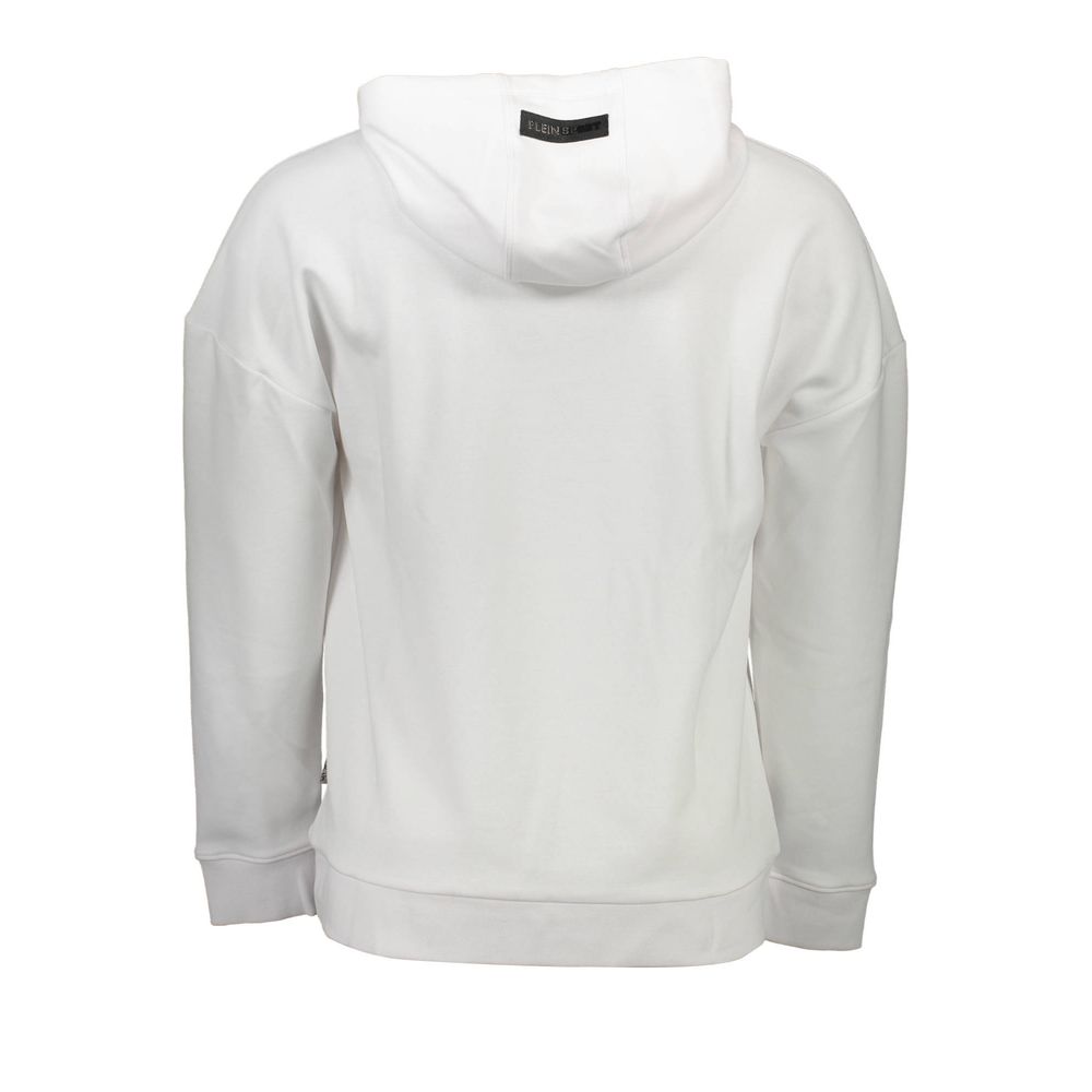White Cotton Men Sweater - ventzia