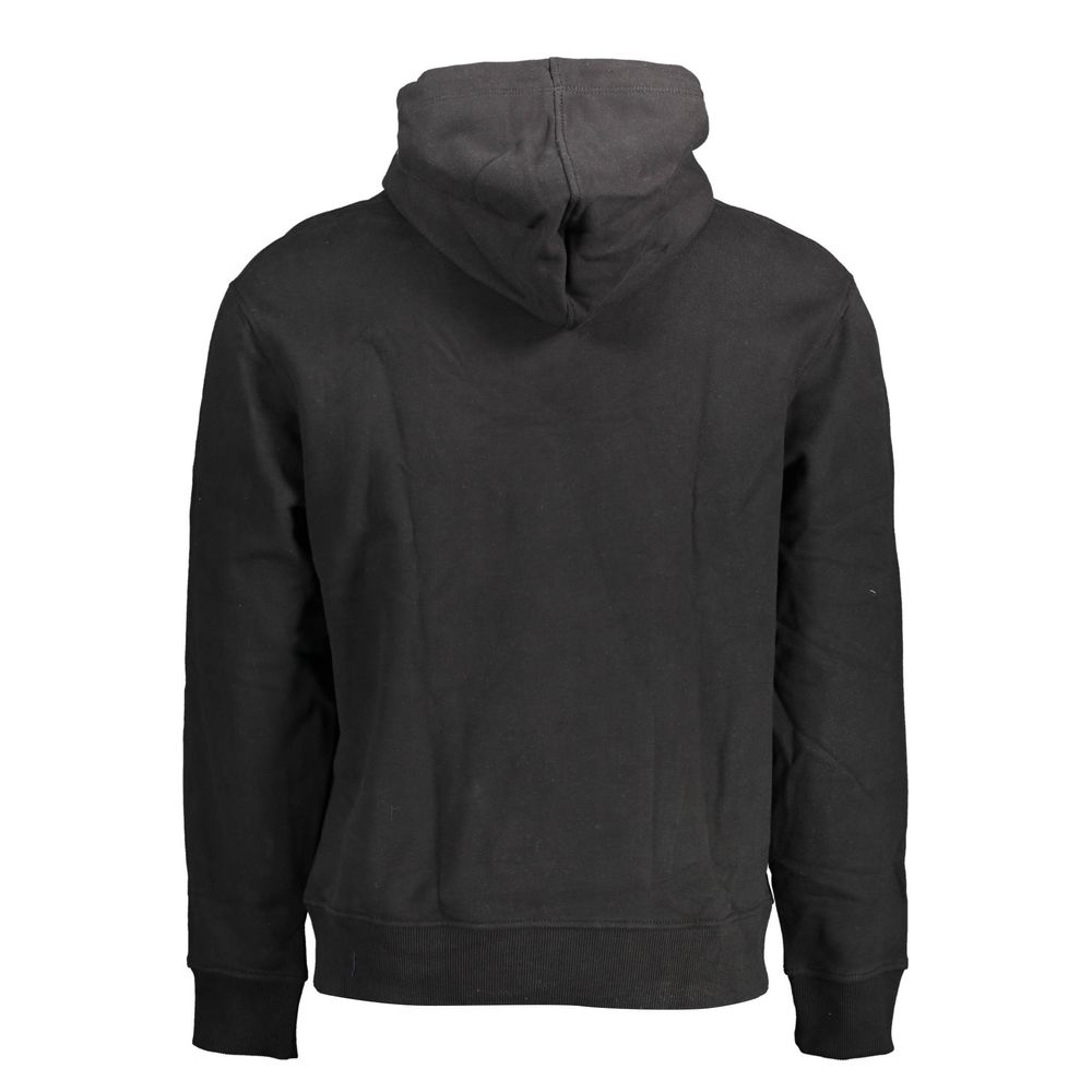 Black Cotton Men Sweater - ventzia
