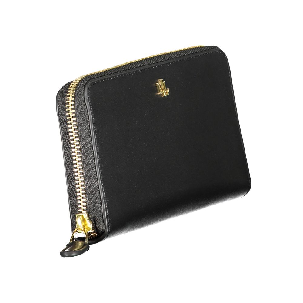 Black Leather Wallet - ventzia