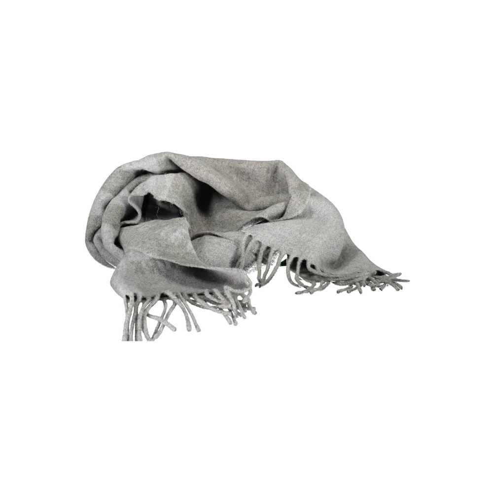 Gray Nylon Scarf - ventzia
