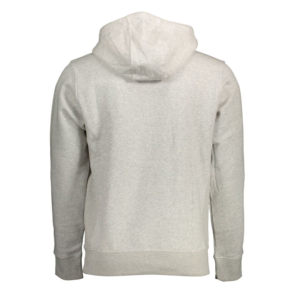 Gray Cotton Men Sweater - ventzia