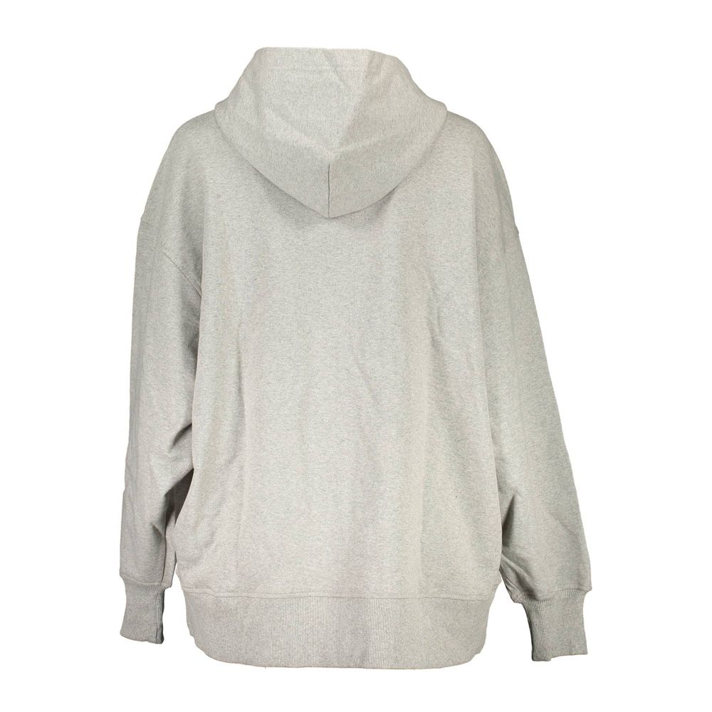 Gray Cotton Women Sweater - ventzia