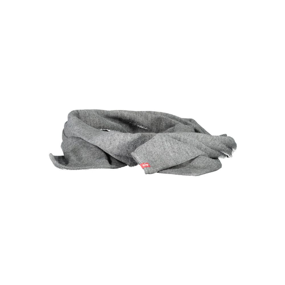 Gray Marabou Scarf - ventzia