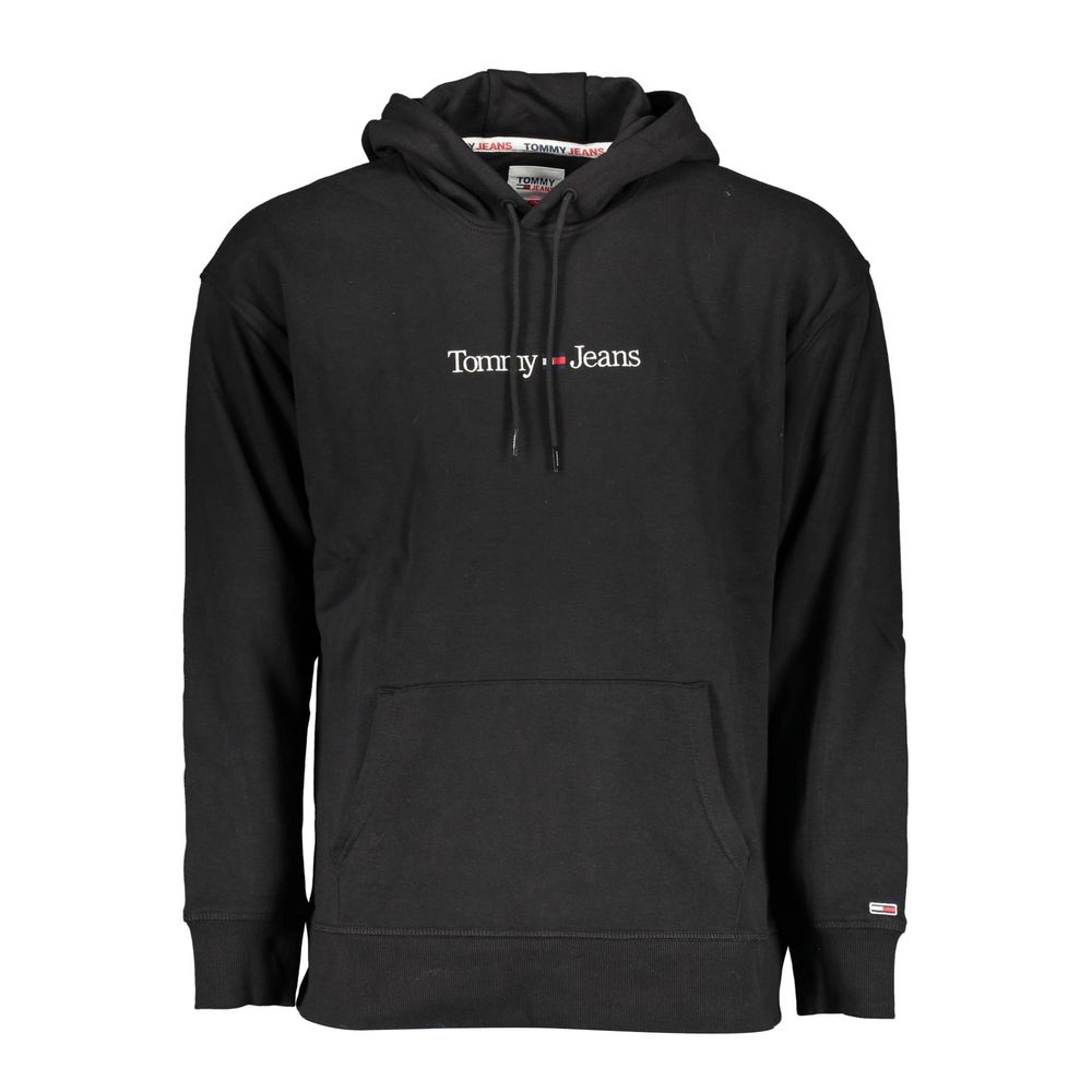 Black Cotton Men Sweater - ventzia